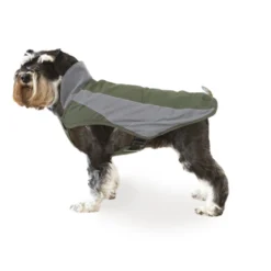 Outech Dakar Impermeable verde para perros