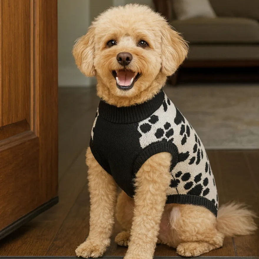 Outech Forro Polar Pawprint para perros