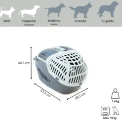 Outech Neila Transportín especial coche para perros y gatos