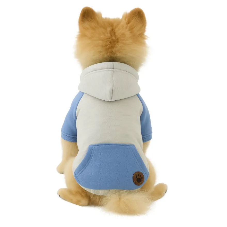 Outech Sudadera con Capucha Azul para perros