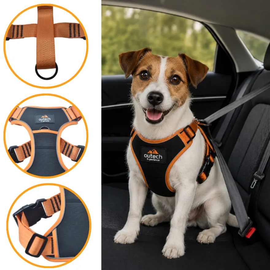 Outech X-perience Arnés de Coche para perros