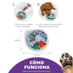 Outward Hound Puppy Lickin' Layers Juguete Interactivo con Chuches para perros