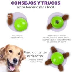 Outward Hound Snuffle n’ Treat Pelota Interactiva Portagolosinas para perros
