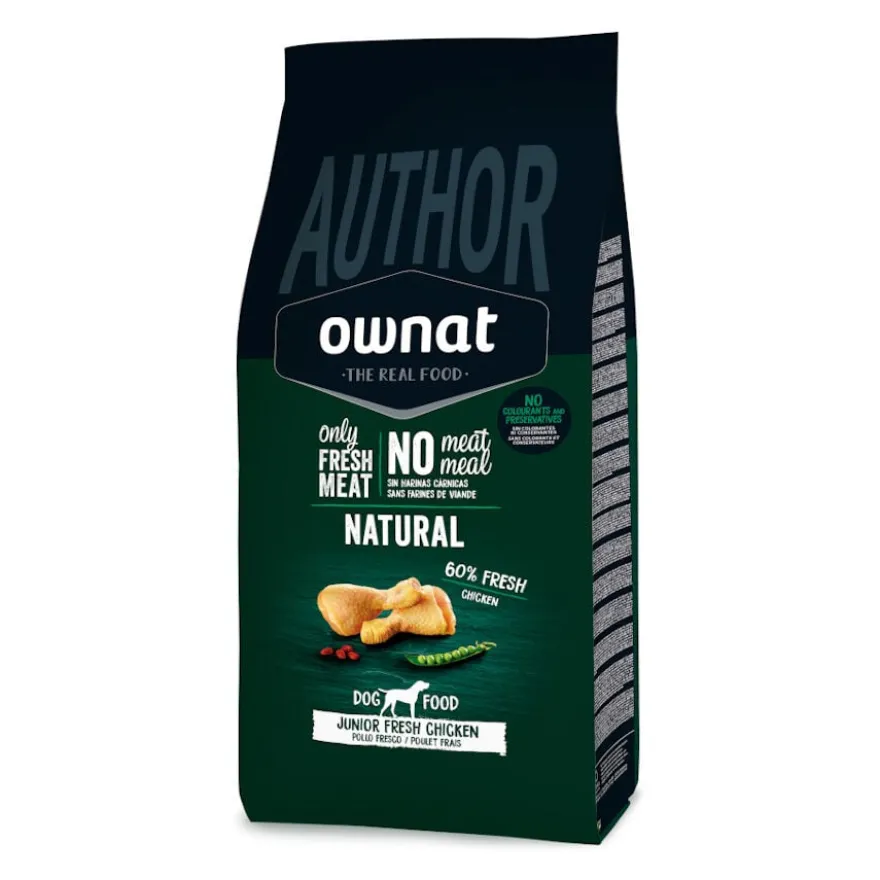 Ownat Author Junior Pollo Fresco pienso para perros