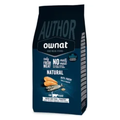 Ownat Author Pescado Fresco y Aves de Corral pienso para gatos