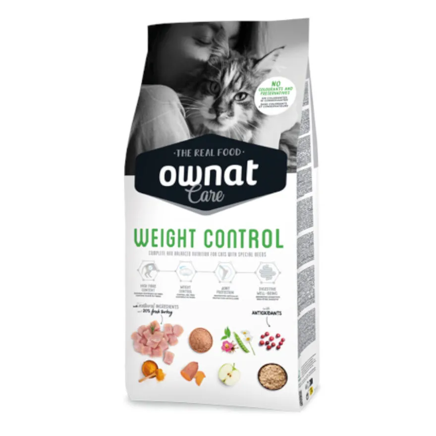 Ownat Care Weight Control Pienso Pavo para gatos