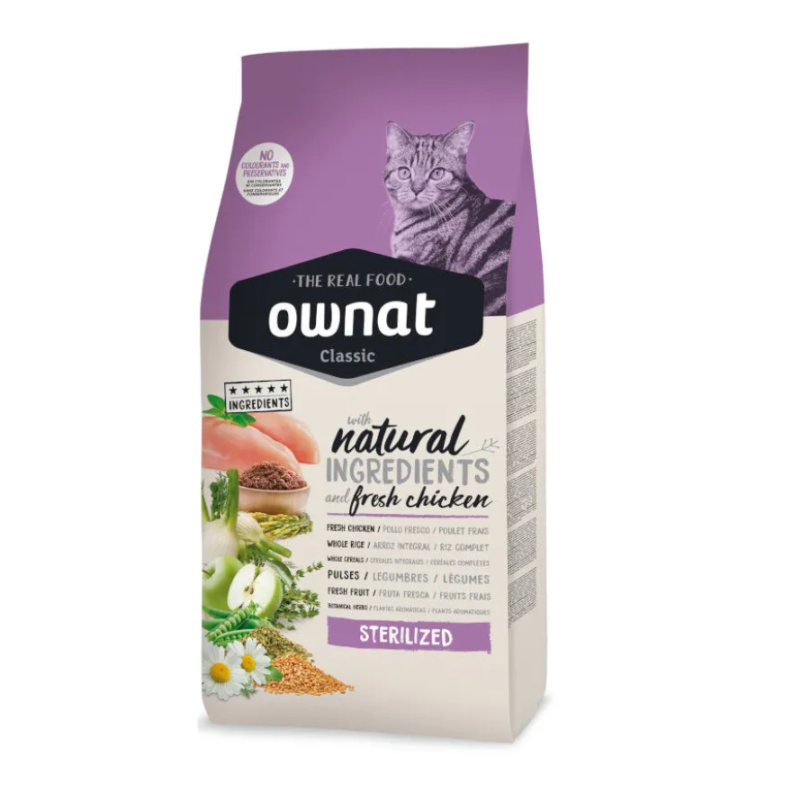 Ownat Classic Pienso Esterilizado para gatos
