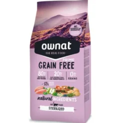 Ownat Grain Free Sterilized pienso para gatos