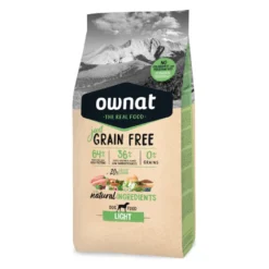 Ownat Just Grain Free Adulto Light pienso para perros