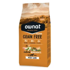 Ownat Prime Grain Free Adulto Cordero pienso para perros
