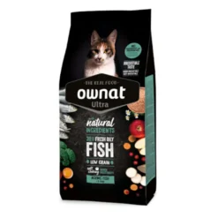 Ownat Ultra Ageing Pienso Pescado para gatos senior