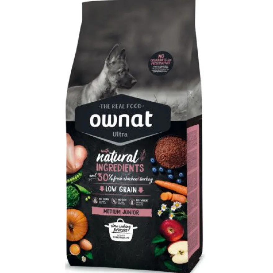 Ownat Ultra Medium Junior pienso para cachorros