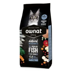Ownat Ultra Young Esterilizado Pienso Pescado para gatos