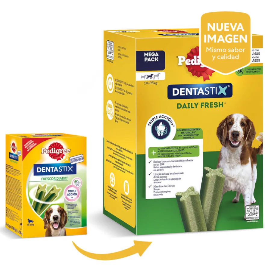 Pedigree Dentastix Fresh Snacks Dentales para Perros Medianos