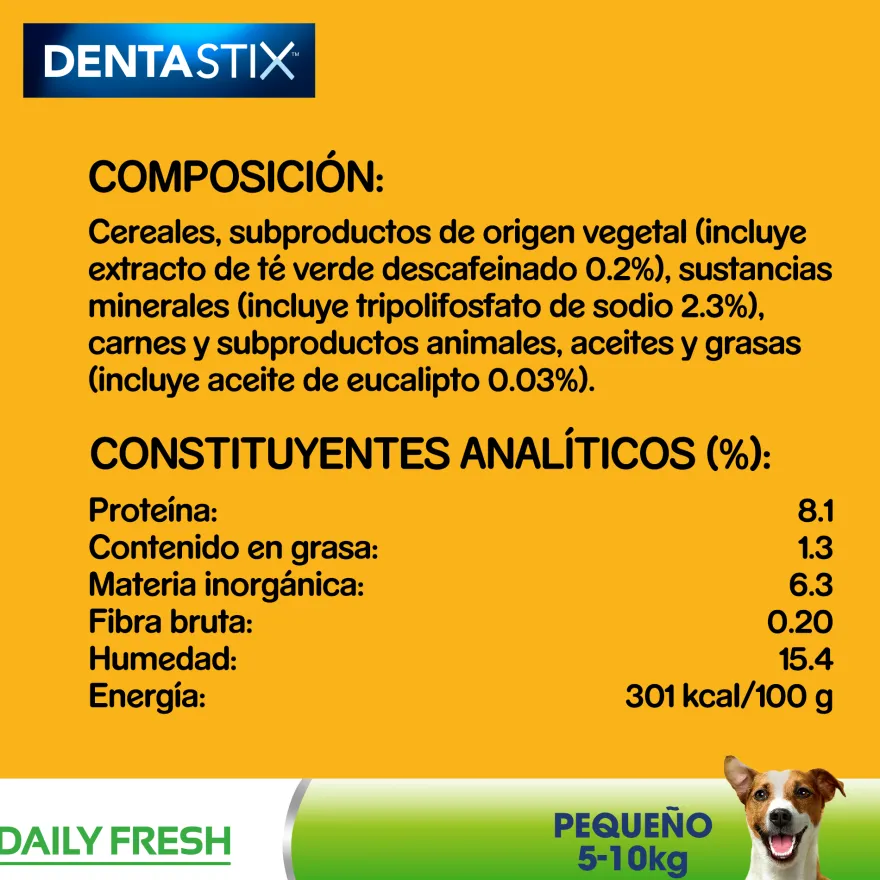 Pedigree Dentastix Fresh Snacks Dentales para Perros Pequeños