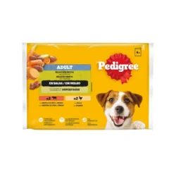 Pedigree Pollo y Buey con Verduras Salsa en Bolsita para Perros - Multipack