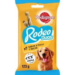 Pedigree Rodeo Duos Snack Pollo y Bacon para Perros