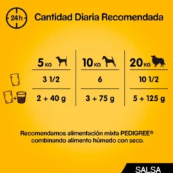 Pedigree Sabores Mixtos Salsa en Bolsita para Perros - Multipack