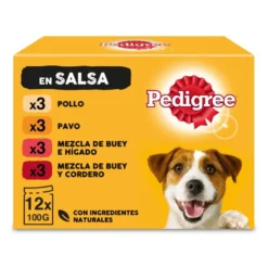 Pedigree Sabores Mixtos Salsa en Bolsita para Perros - Multipack