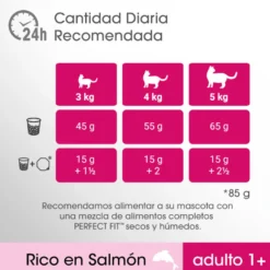 Perfect Fit Adult 1+ Esterilizado Salmón pienso para gatos