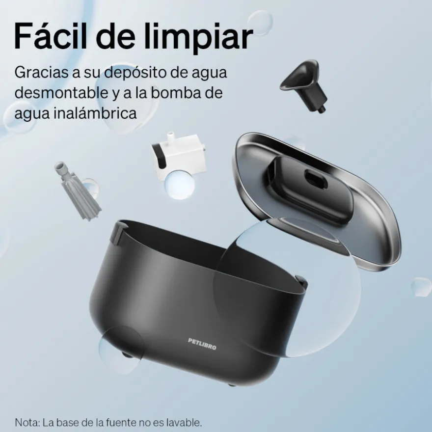Petlibro Dockstream Fuente inteligente de agua para perros y gatos