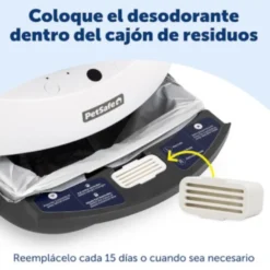 PetSafe Desodorante para Arenero SmartSpin para gatos
