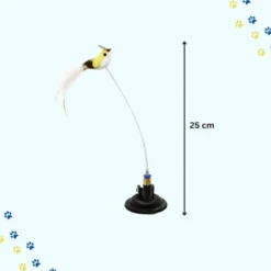 Playology Juguete Interactivo Señuelo Pájaro para gatos