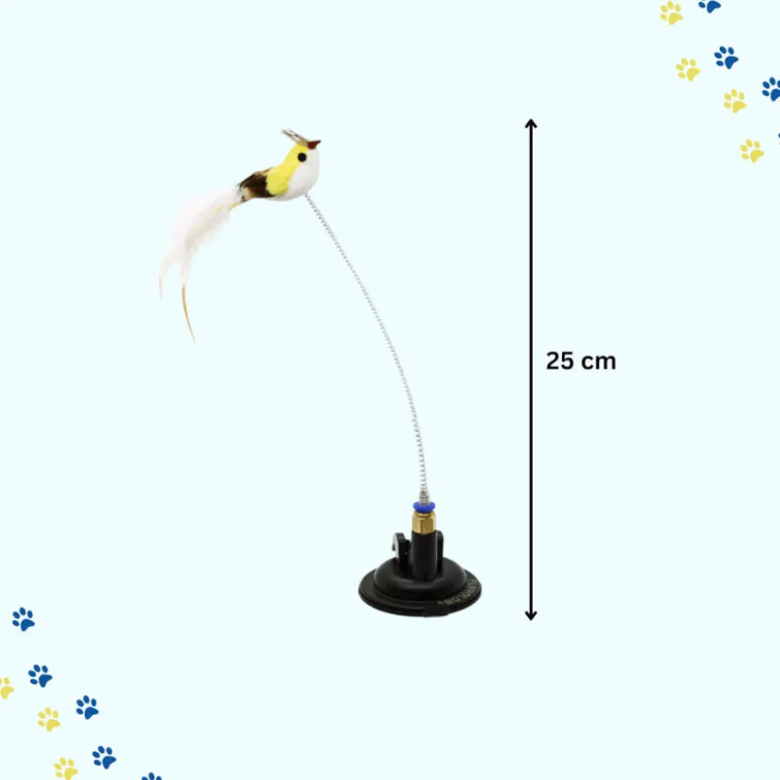Playology Juguete Interactivo Señuelo Pájaro para gatos