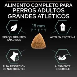 Pro Plan Adult Large Athletic Digestión Cordero pienso para perros