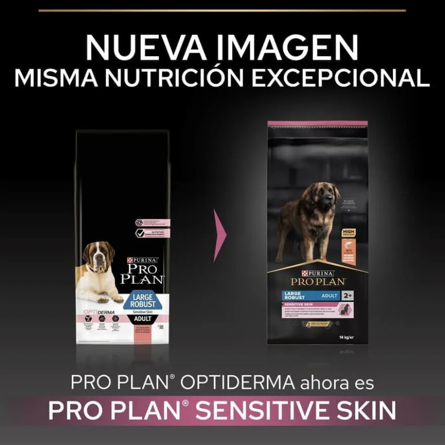 Pro Plan Adult Large Robust Salmón pienso para perros Piel Sensible