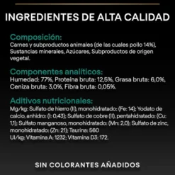 Pro Plan Adult Maintenance Terrina rico en pollo para gatos