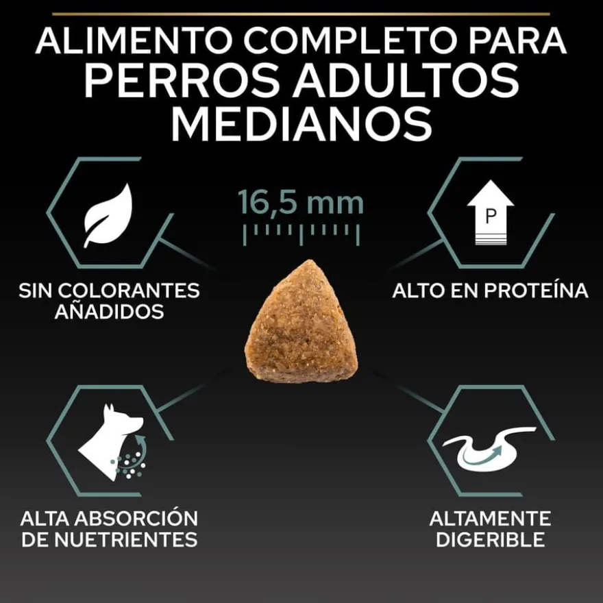 Pro Plan Adult Medium Digestión Cordero pienso para perros