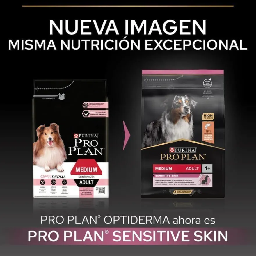 Pro Plan Adult Medium Sensitive Skin Salmón pienso para perros