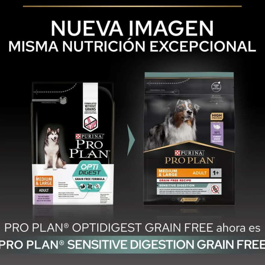 Pro Plan Adult Medium y Large Digestión Pavo pienso para perros