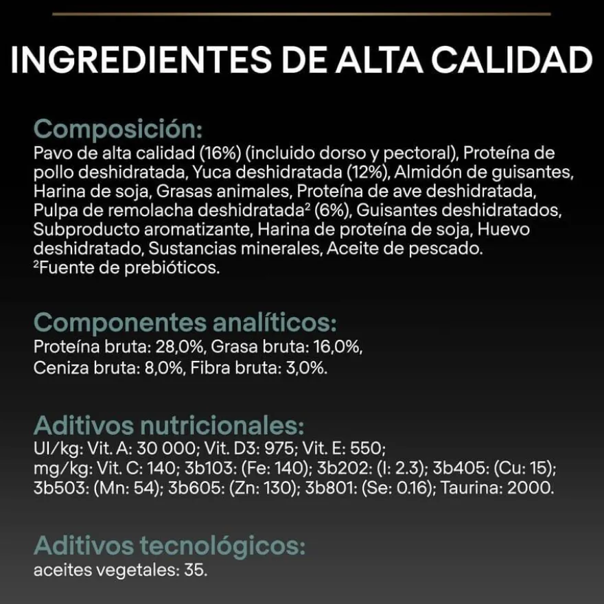 Pro Plan Adult Medium y Large Digestión Pavo pienso para perros