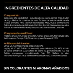 Pro Plan Adult OptiDerma Salmón pienso para gatos