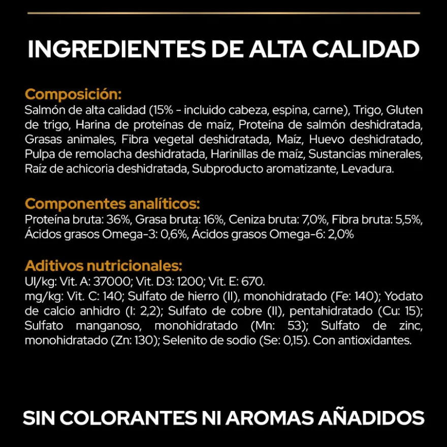Pro Plan Adult OptiDerma Salmón pienso para gatos