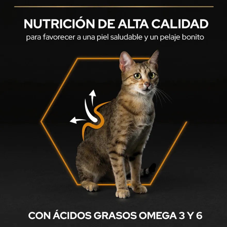 Pro Plan Adult OptiDerma Salmón pienso para gatos