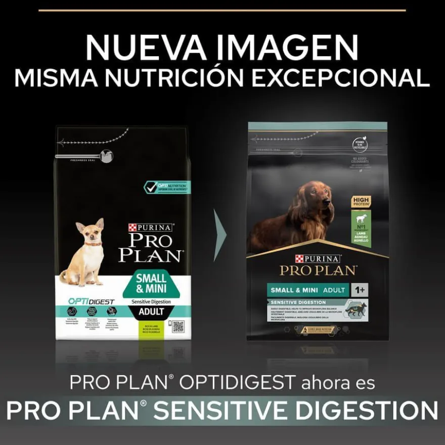 Pro Plan Adult Small y Mini Digestión Cordero pienso para perros