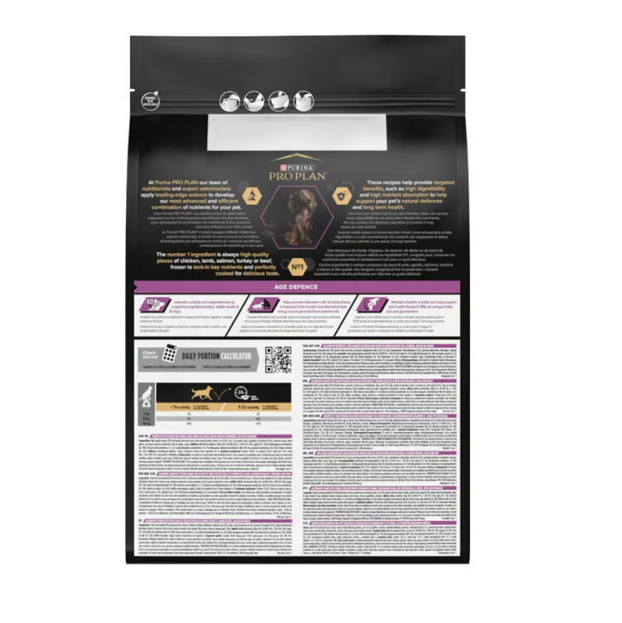 Pro Plan Adult Small y Mini Pollo pienso para perros Sénior +9