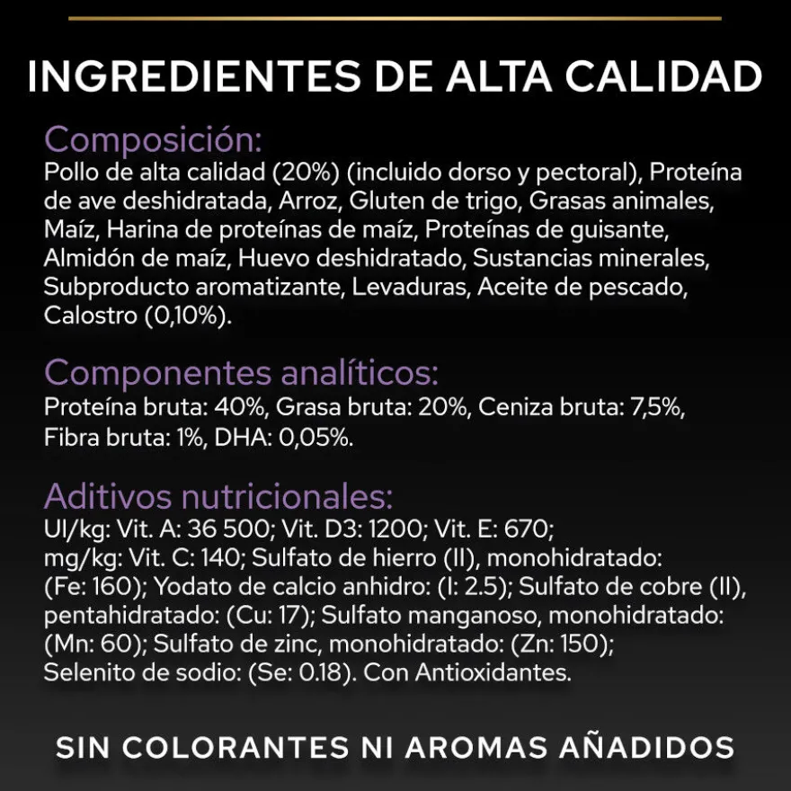 Pro Plan Kitten Pollo pienso para gatos