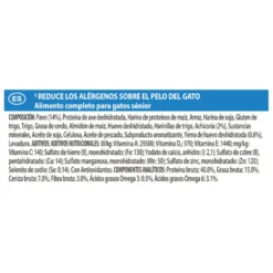 Pro Plan LiveClear Sterilised Pavo pienso para gatos seniors
