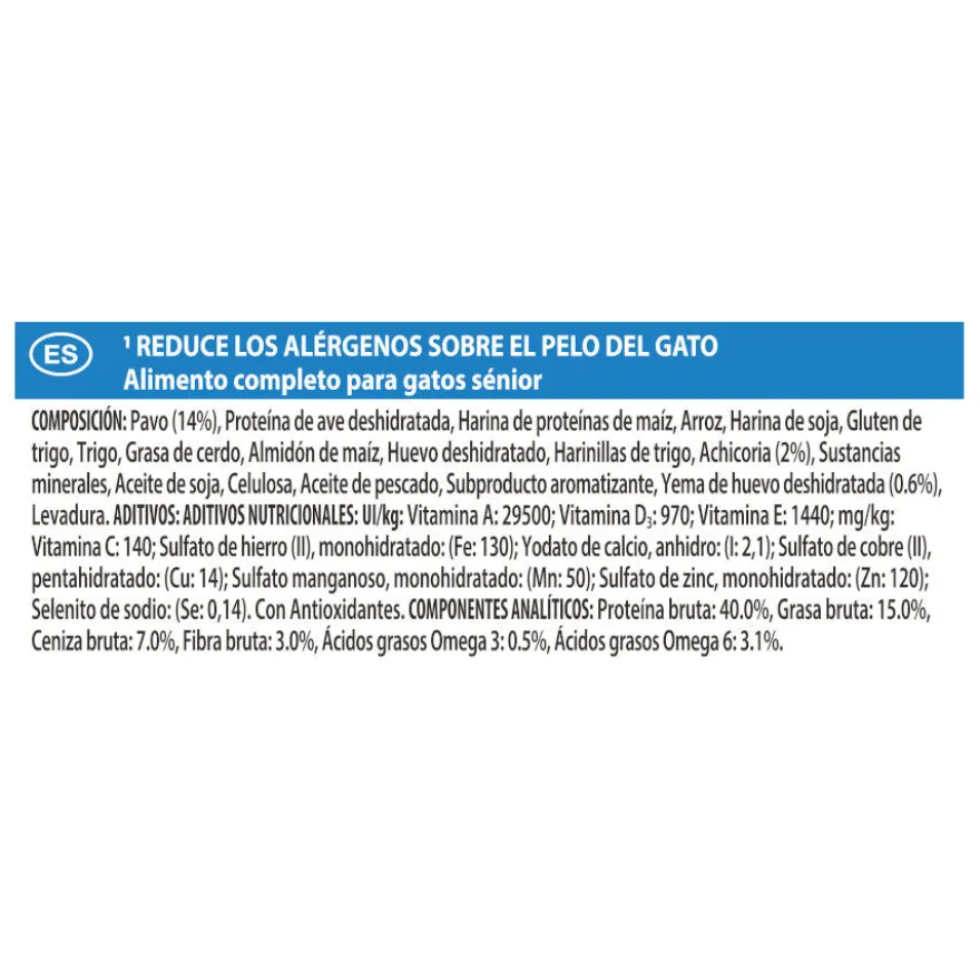 Pro Plan LiveClear Sterilised Pavo pienso para gatos seniors