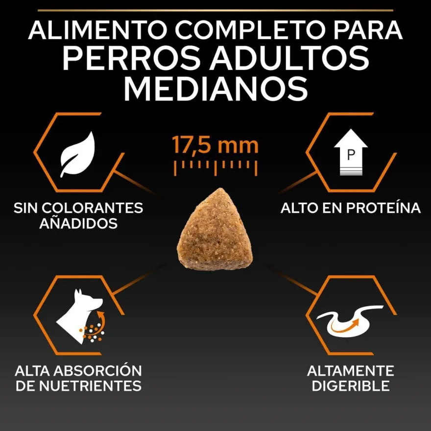 Pro Plan Medium Adult Pollo pienso para perros