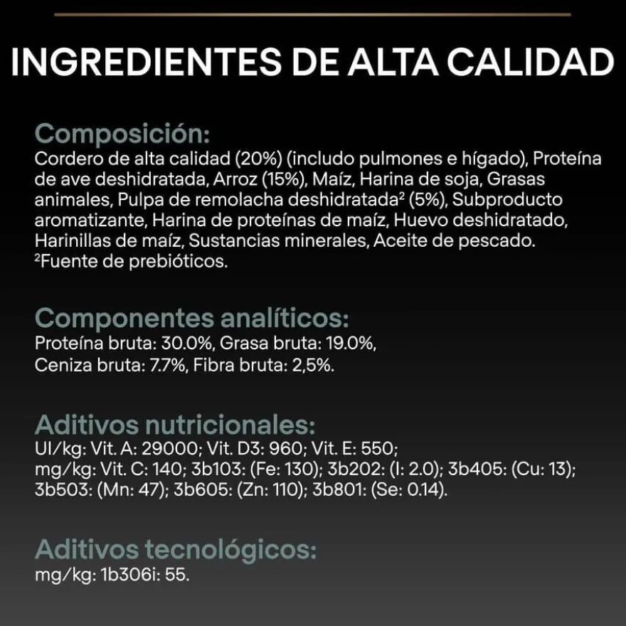 Pro Plan Puppy Medium Digestión Cordero pienso para perros