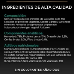 Pro Plan Sterilised Maintenance sobre con Pollo en salsa para gatos