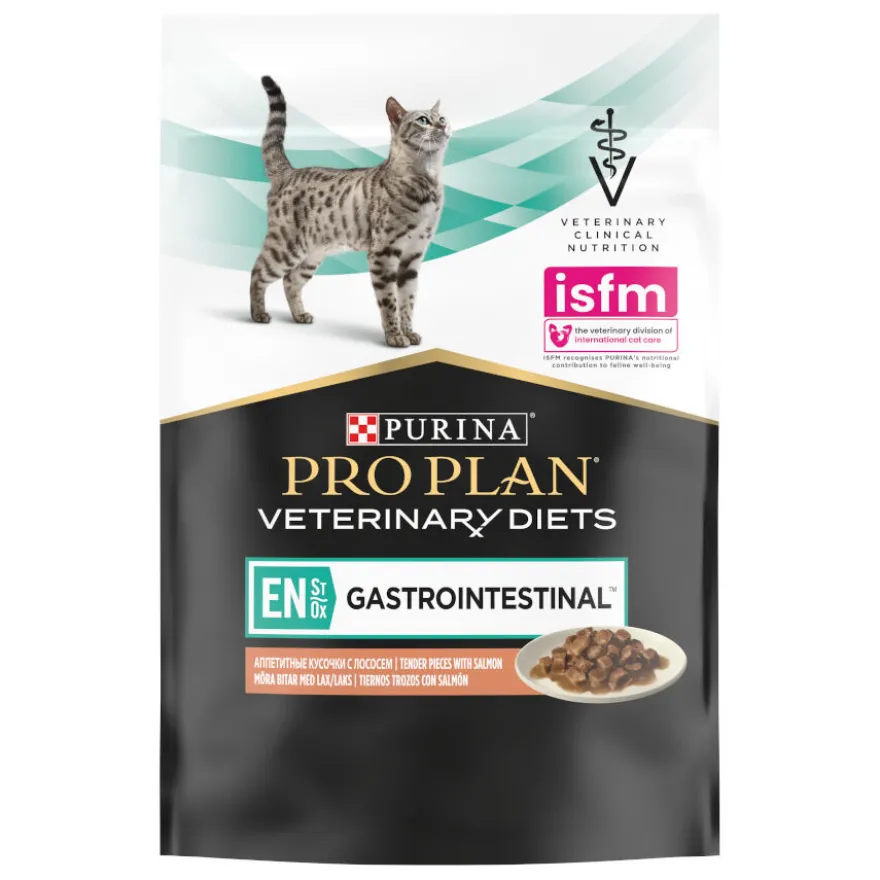 Pro Plan Veterinary Diets Feline En Gastrointestinal Salmón en Salsa sobre para gatos