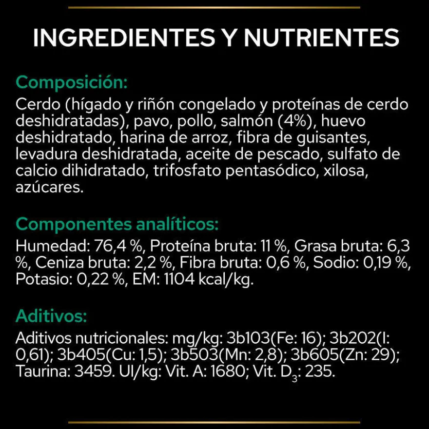 Pro Plan Veterinary Diets Feline En Gastrointestinal Salmón en Salsa sobre para gatos