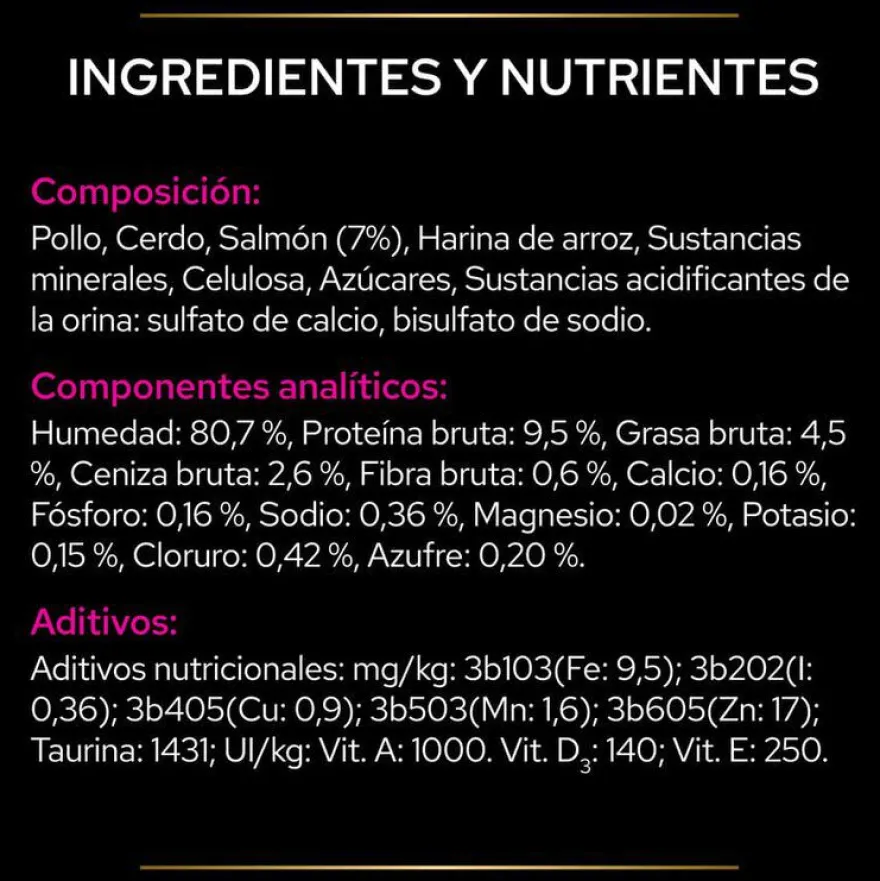 Pro Plan Veterinary Diets Feline UR Salmón x 85 g