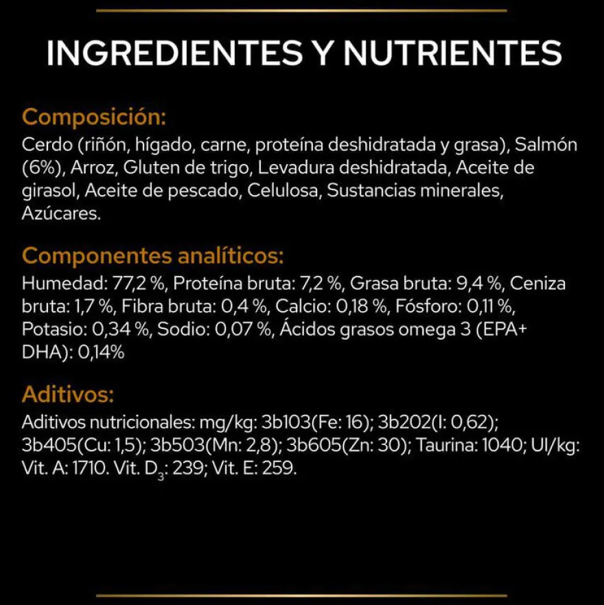 Pro Plan Veterinary Diets Renal Function salmón sobre para gatos
